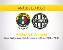 Prognóstico Audax Olimpia (08 abril 2026)