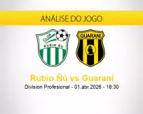 Prognóstico Rubio Ñú Guaraní (01 abril 2026)