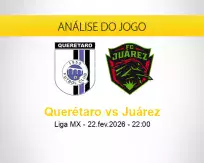 Prognóstico Querétaro Juárez (22 fevereiro 2026)