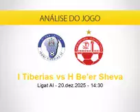 Prognóstico I Tiberias H Be'er Sheva (20 dezembro 2025)