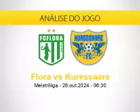 Prognóstico Flora Kuressaare (26 outubro 2024)