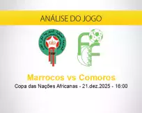 Prognóstico Marrocos Comoros (21 dezembro 2025)