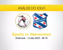 Prognóstico Sparta Heerenveen (14 dezembro 2025)