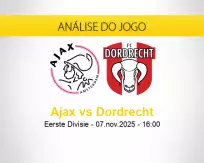 Prognóstico Ajax Dordrecht (07 novembro 2025)