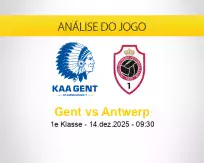 Prognóstico Gent Antwerp (14 dezembro 2025)