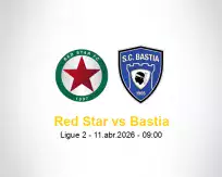 Prognóstico Red Star Bastia (11 abril 2026)