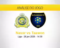 Prognóstico Nassr Taawon (26 janeiro 2026)