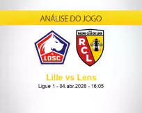 Prognóstico Lille Lens (04 abril 2026)