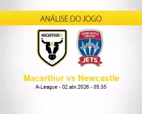 Prognóstico Macarthur Newcastle (02 abril 2026)