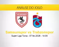 Prognóstico Samsunspor Trabzonspor (07 fevereiro 2026)