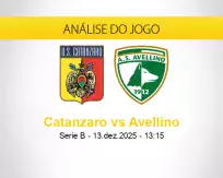 Prognóstico Catanzaro Avellino (13 dezembro 2025)