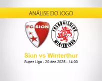 Prognóstico Sion Winterthur (20 dezembro 2025)
