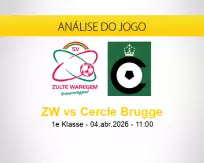 Prognóstico ZW Cercle Brugge (04 abril 2026)