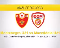Prognóstico Montenegro U21 Macedônia U21 (14 outubro 2025)