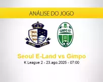Prognóstico Seoul E-Land Gimpo (23 agosto 2025)