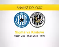 Prognóstico Sigma Králové (31 janeiro 2026)