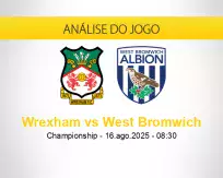 Prognóstico Wrexham West Bromwich (16 agosto 2025)