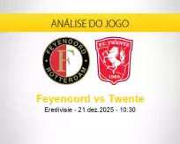 Prognóstico Feyenoord Twente (21 dezembro 2025)