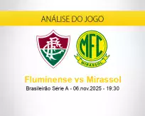 Prognóstico Fluminense Mirassol (06 novembro 2025)