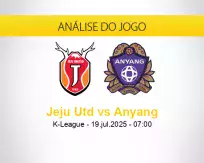 Prognóstico Jeju Utd Anyang (19 julho 2025)