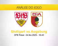 Prognóstico Stuttgart Augsburg (04 fevereiro 2025)