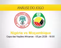 Prognóstico Nigéria Moçambique (05 janeiro 2026)