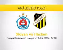 Prognóstico Slovan Häcken (18 dezembro 2025)