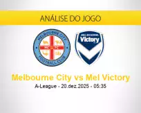 Prognóstico Melbourne City Mel Victory (20 dezembro 2025)