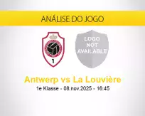 Prognóstico Antwerp La Louvière (08 novembro 2025)