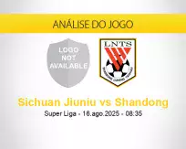 Prognóstico Sichuan Jiuniu Shandong (16 agosto 2025)