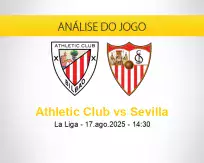 Prognóstico Athletic Club Sevilla (17 agosto 2025)