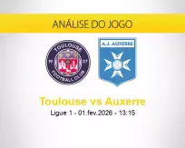 Prognóstico Toulouse Auxerre (01 fevereiro 2026)