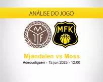 Prognóstico Mjøndalen Moss (15 junho 2025)