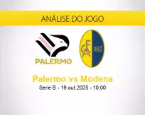 Prognóstico Palermo Modena (19 outubro 2025)