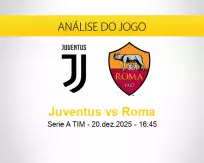 Prognóstico Juventus Roma (20 dezembro 2025)