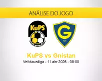 Prognóstico KuPS Gnistan (11 abril 2026)