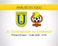Prognóstico U. Concepción Cobresal (12 abril 2026)