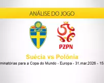 Prognóstico Suécia Polônia (31 março 2026)