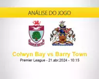 Prognóstico Colwyn Bay Barry Town (21 abril 2024)