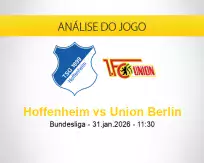 Prognóstico Hoffenheim Union Berlin (31 janeiro 2026)