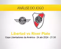 Prognóstico Libertad River Plate (24 abril 2024)