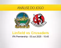 Prognóstico Linfield Crusaders (03 outubro 2025)