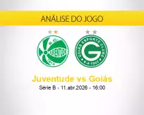 Prognóstico Juventude Goiás (11 abril 2026)