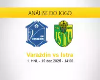 Prognóstico Varaždin Istra (19 dezembro 2025)