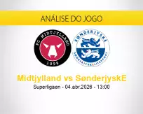 Prognóstico Midtjylland SønderjyskE (04 abril 2026)