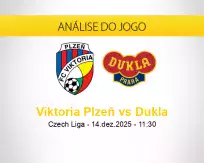Prognóstico Viktoria Plzeň Dukla (14 dezembro 2025)