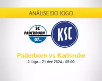 Prognóstico Paderborn Karlsruhe (21 dezembro 2024)