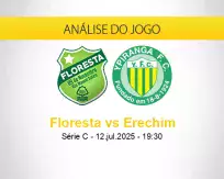 Prognóstico Floresta Erechim (12 julho 2025)