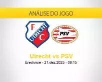 Prognóstico Utrecht PSV (21 dezembro 2025)