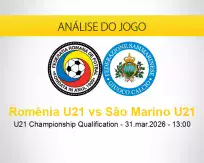 Prognóstico Romênia U21 São Marino U21 (31 março 2026)